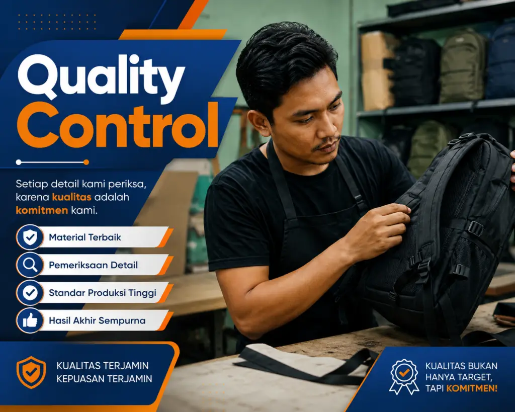 Quality Control Konveksi Tas Bandung