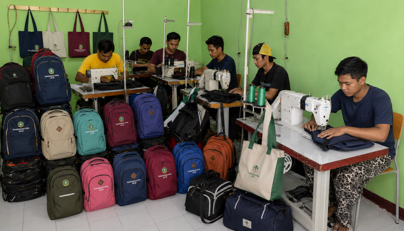 Workshop Konveksi Tas HCK
